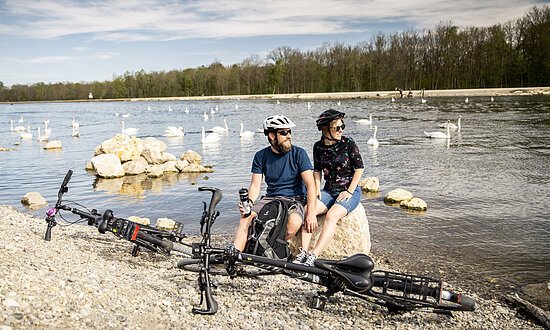 NeuUlmLKR-Rast-Donau-Fahrrad- JohannesGlöggler