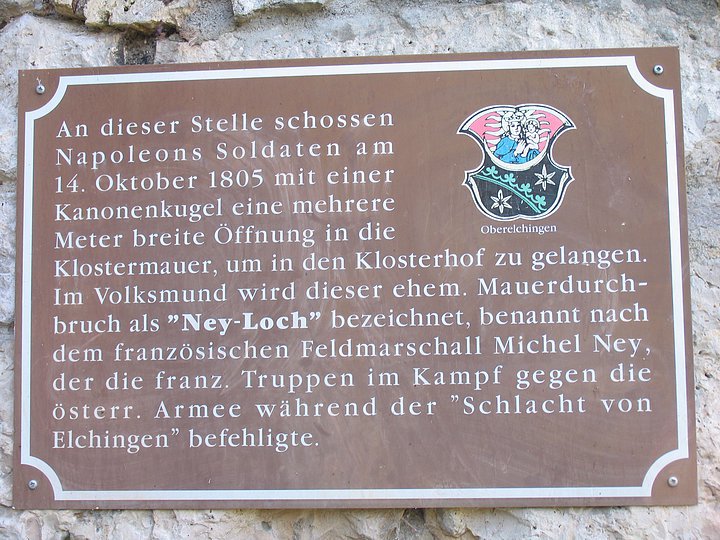 LK Neu-Ulm - Klostermauer Oberelchingen